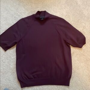 Women’s Ann Taylor rich burgundy sweater - worn once!!